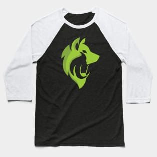 Wolf Woman Baseball T-Shirt